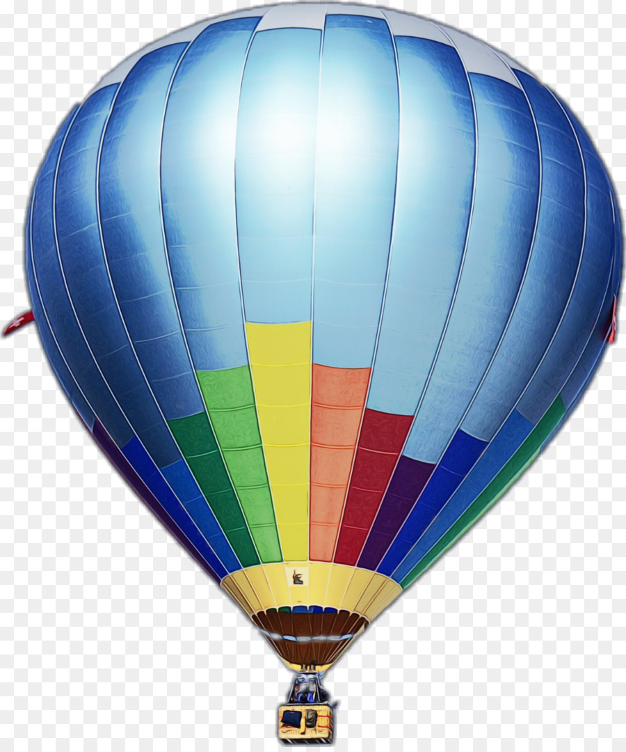 Montgolfière Colorée，Ciel PNG