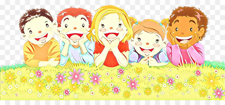 Enfants，Fleurs PNG