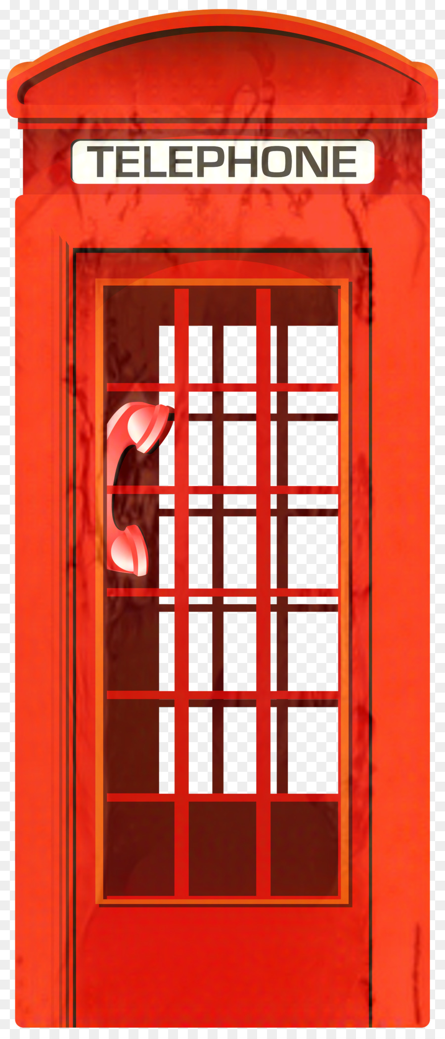 Cabine Téléphonique Rouge，Téléphone PNG