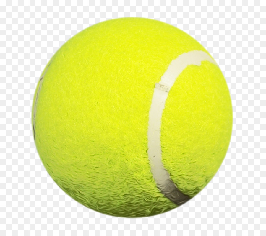 Balles De Tennis，Jaune PNG