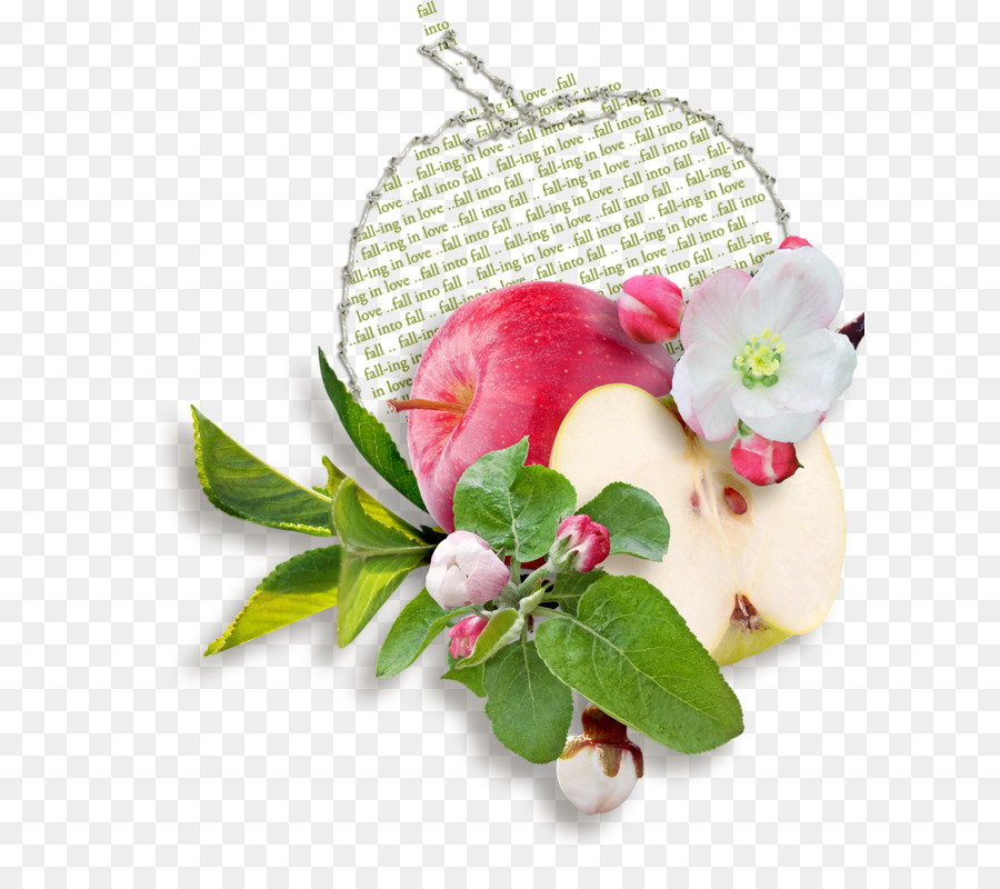 Pomme Et Fleurs，Pomme PNG