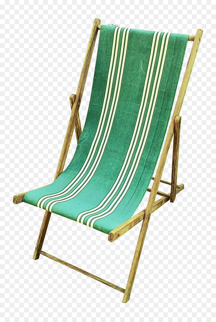 Chaise Longue Rayée，Plage PNG