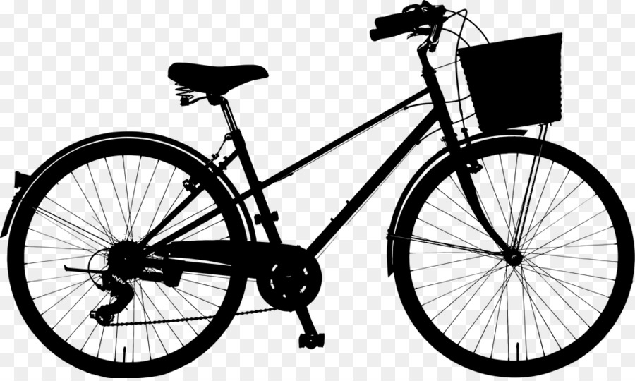 Silhouette De Vélo Noir，Vélo PNG