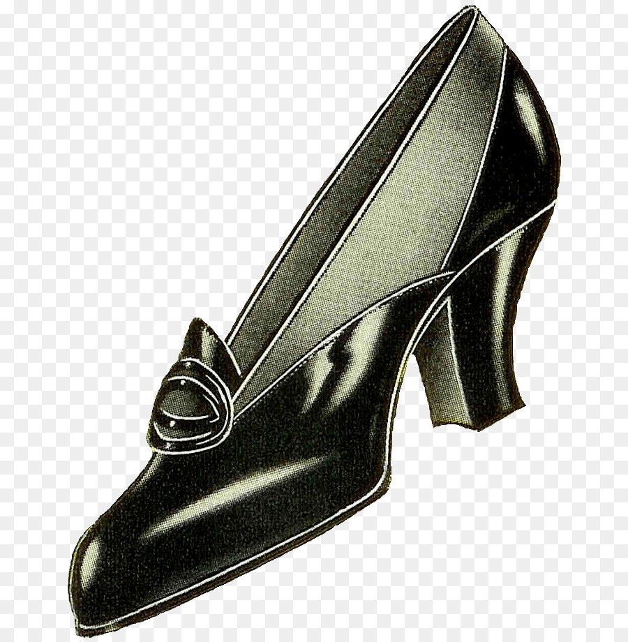 Chaussure Noire，À Talons PNG