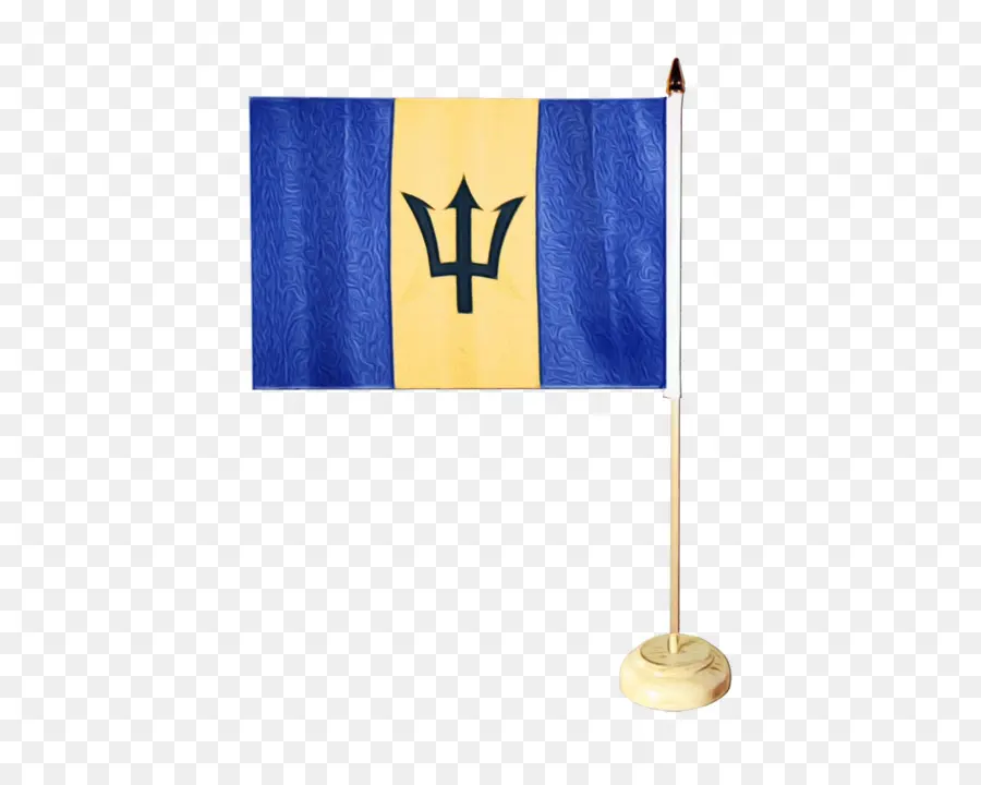 Drapeau De La Barbade，Trident PNG