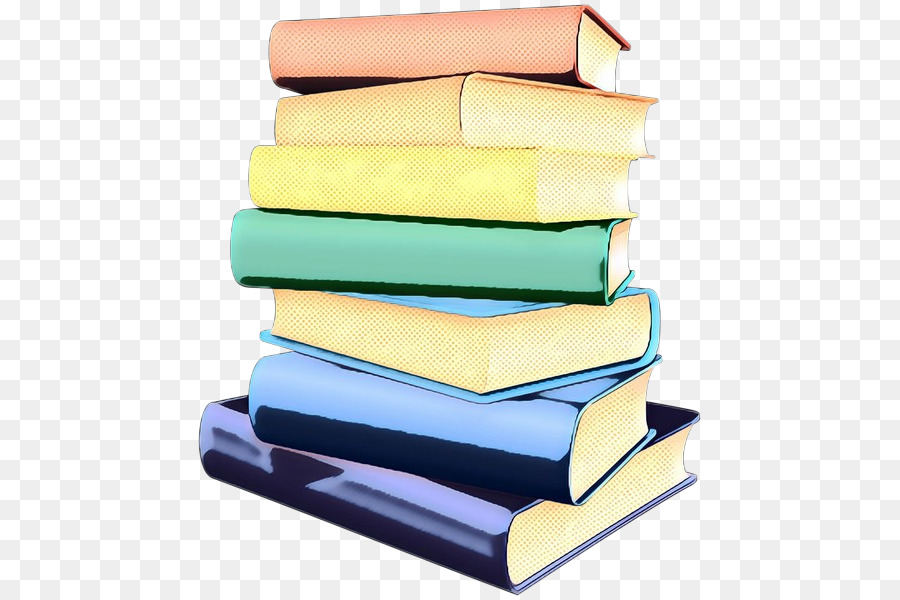 Pile De Livres，Coloré PNG