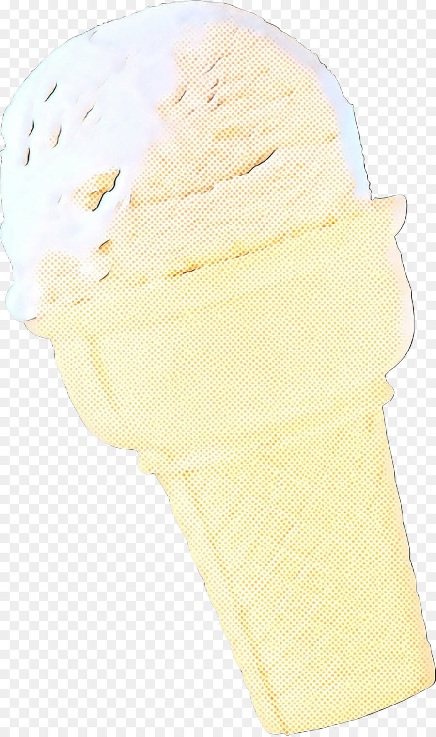 Cornets De Crème Glacée，Jaune PNG