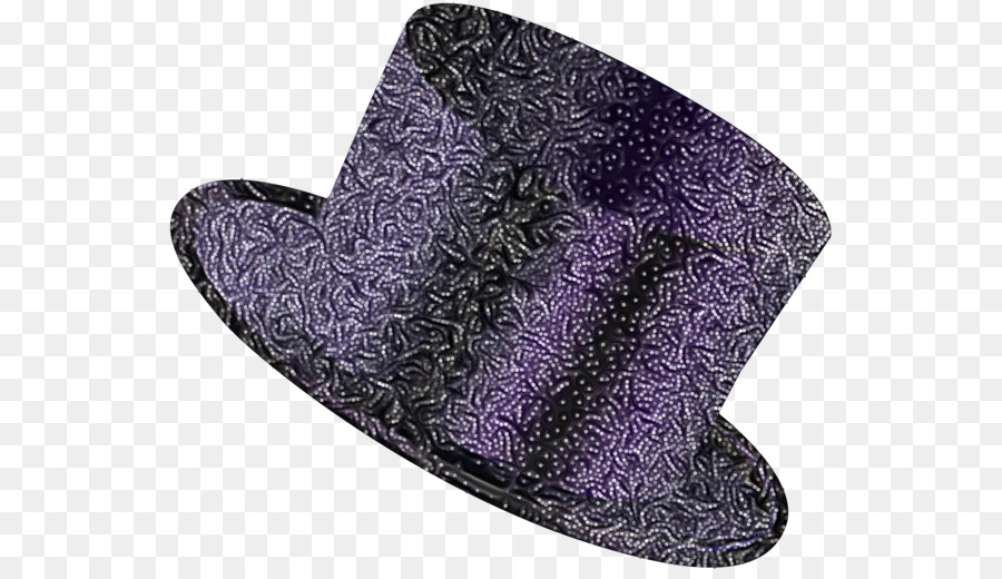 Chapeau，Violet PNG