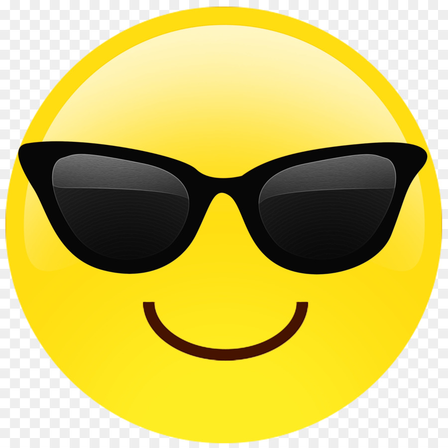 Visage Souriant Avec Des Lunettes De Soleil，Sourire PNG