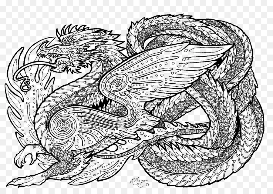 Dragon，Mythique PNG