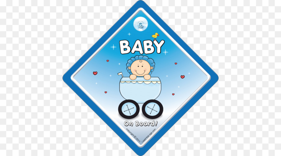 Voiture，Bébé à Bord PNG