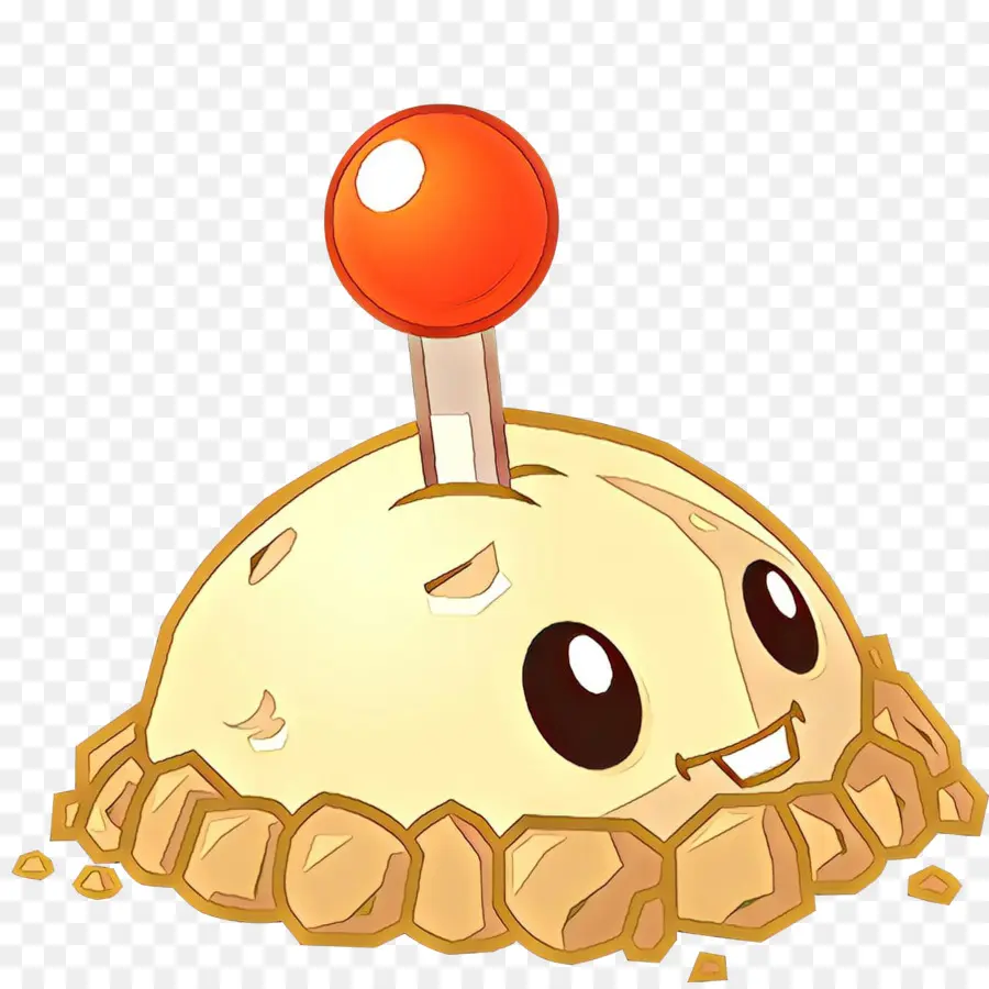 Rocher Mignon Avec Drapeau，Rocher PNG