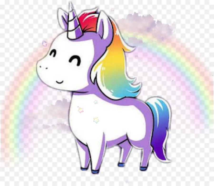 Licorne，Arc En Ciel PNG