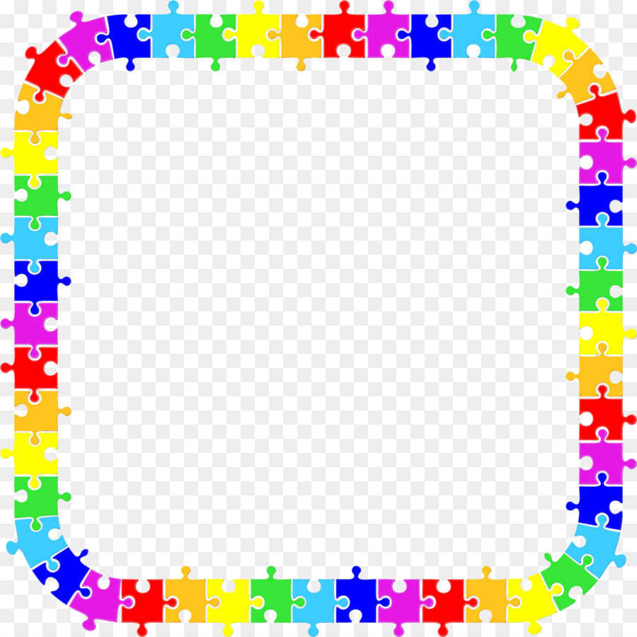 Cadre De Puzzle，Pièces De Puzzle PNG