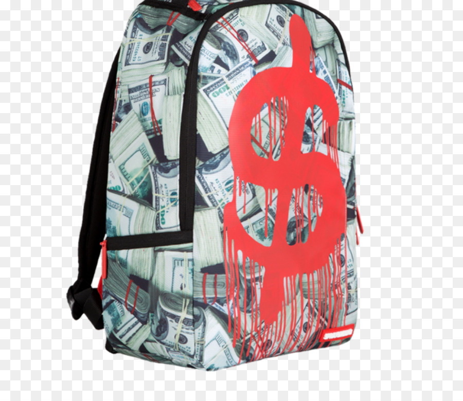 Sac à Dos D'argent，Signe Dollar PNG