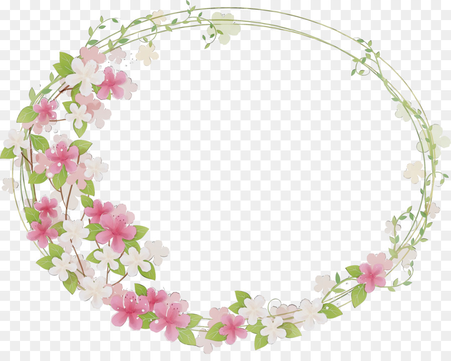 Couronne Florale，Fleurs PNG