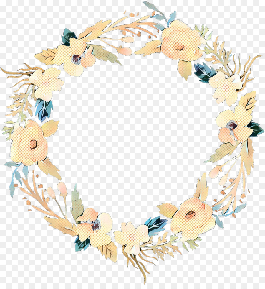 Couronne Florale，Fleurs PNG