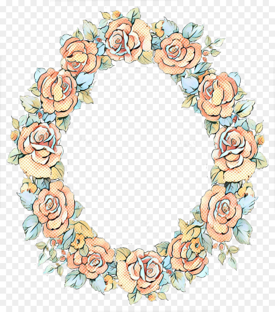 Couronne Florale，Fleurs PNG