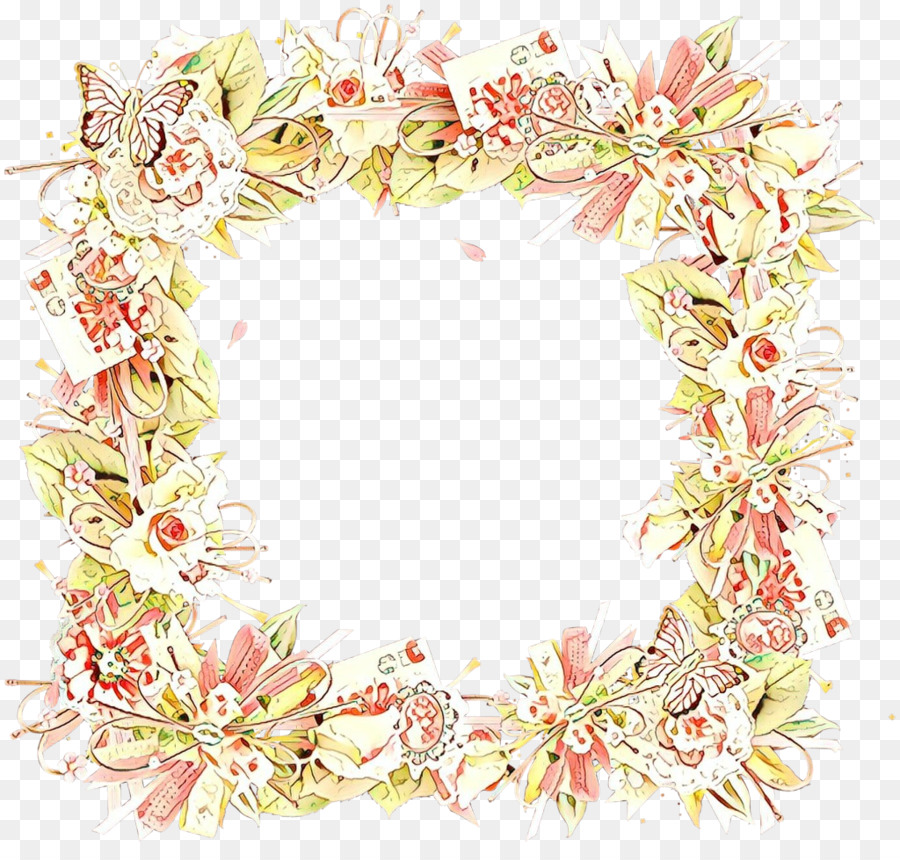 Couronne Florale，Fleurs PNG