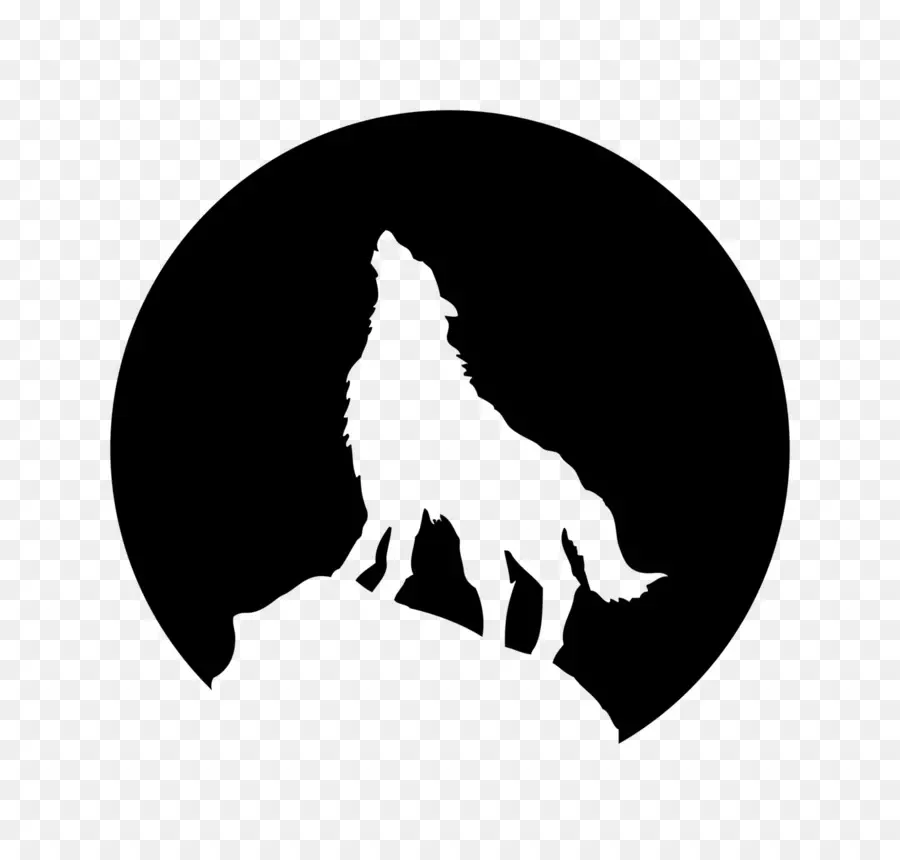 Loup，Autocollant Mural PNG