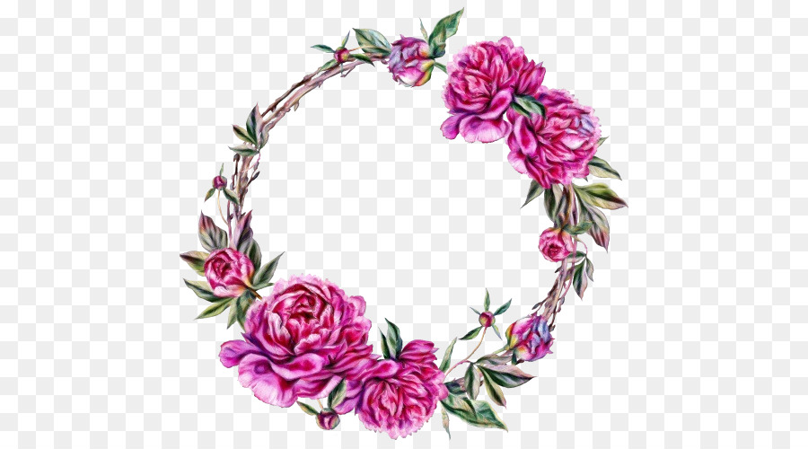 Couronne Florale，Fleurs PNG