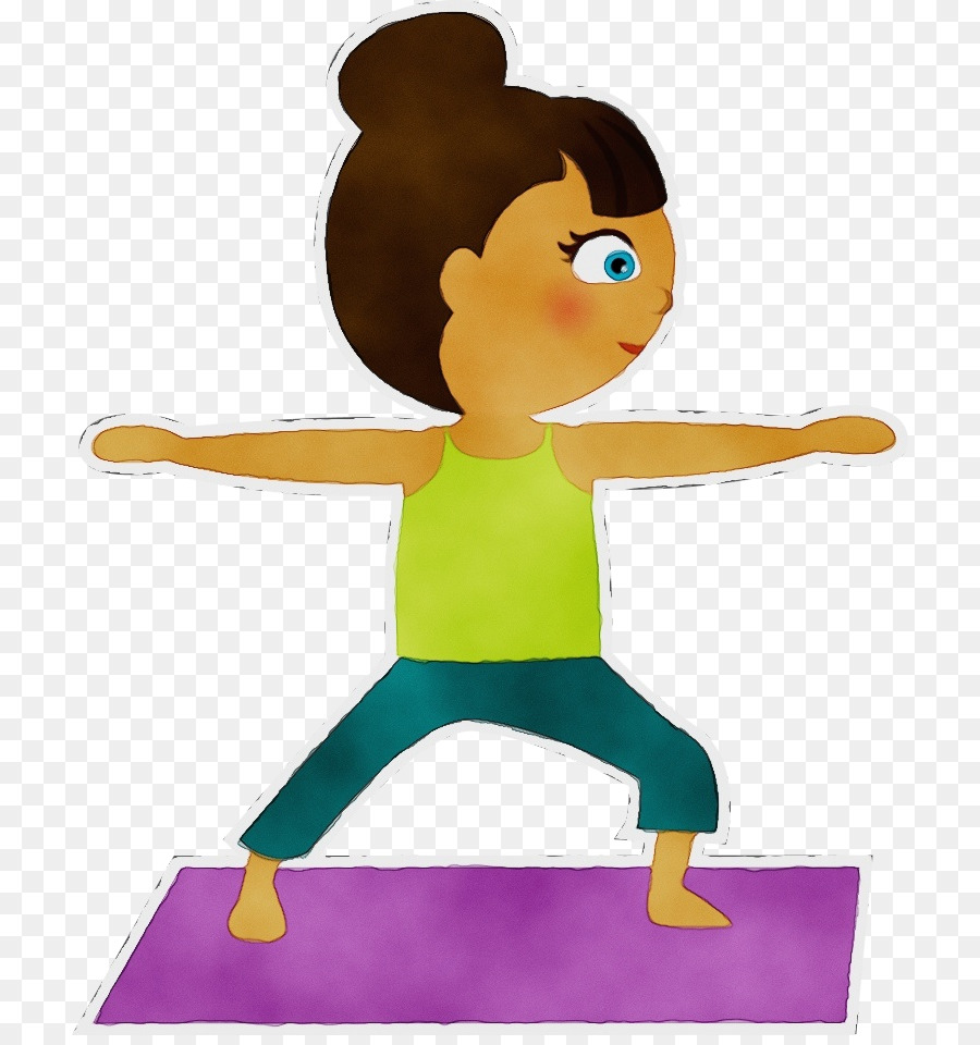 Fille De Yoga，Exercice PNG