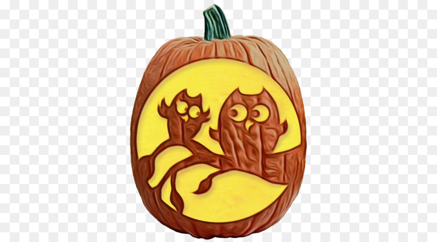 Citrouille Sculptée，Halloween PNG