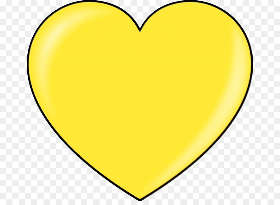 Coeur Jaune，Amour PNG