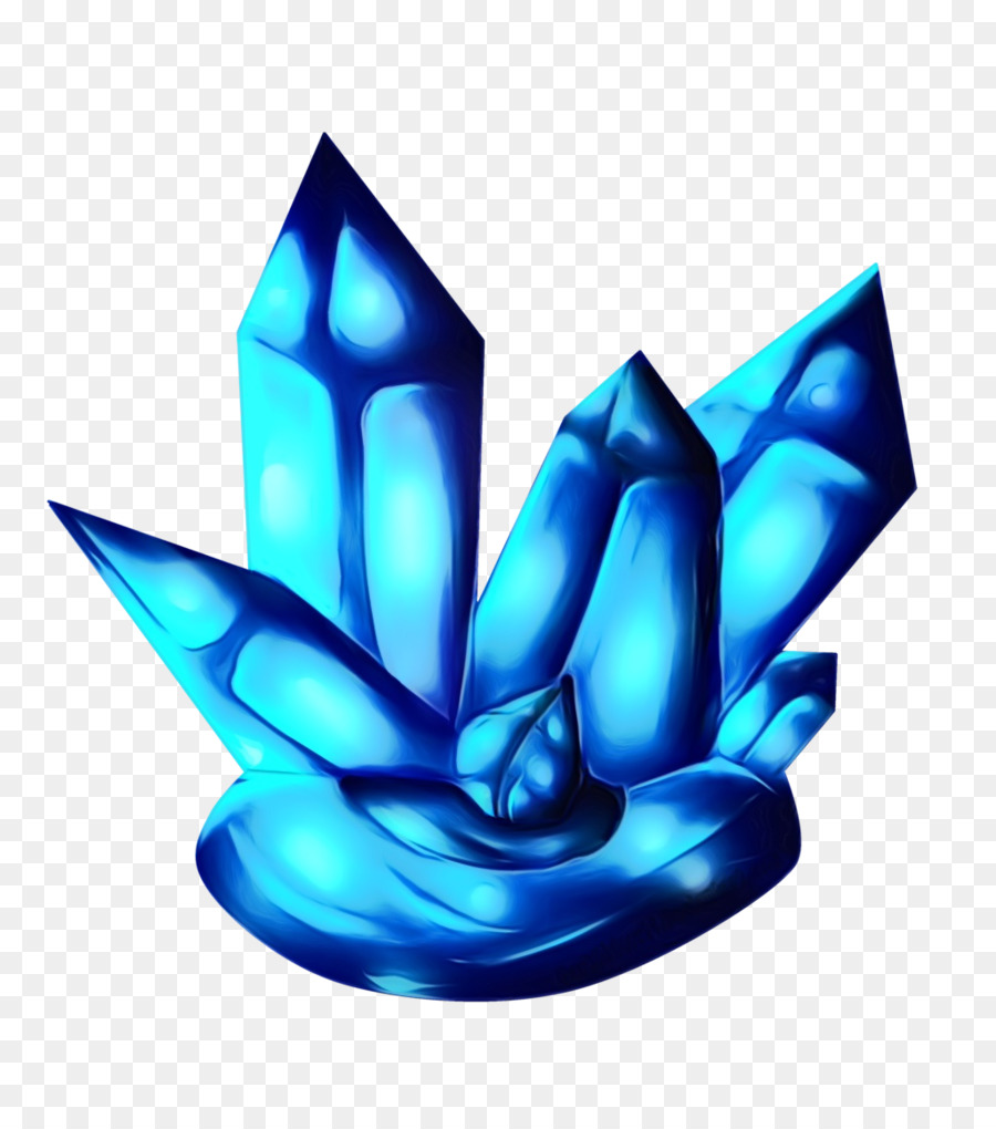 Cristal，Bleu PNG