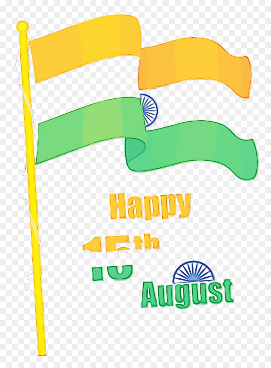 Drapeau Indien，15 Août PNG