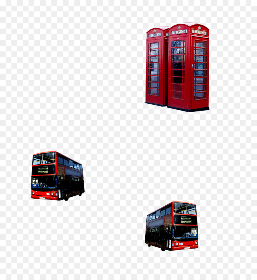 Bus，Londres PNG