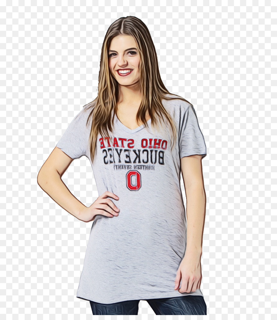 Tshirt，L'épaule PNG