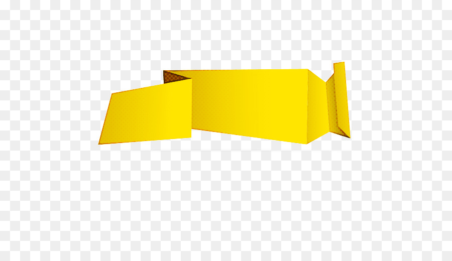 Papier Jaune，Plié PNG