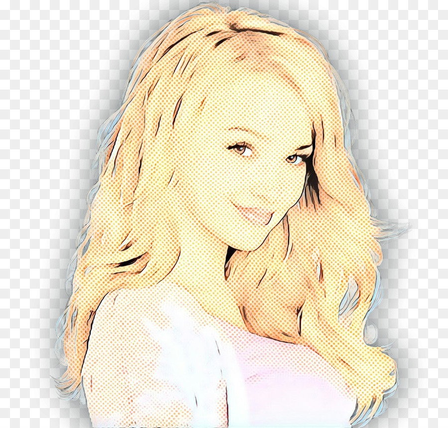 Blonde，Cheveux PNG