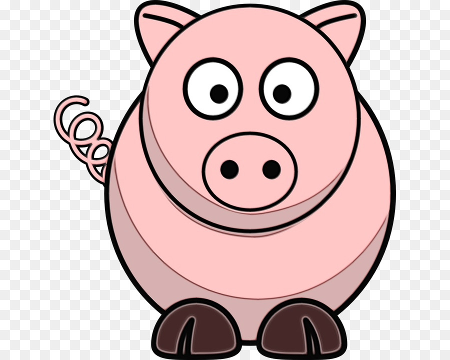 Cochon De Dessin Animé，Mignon PNG