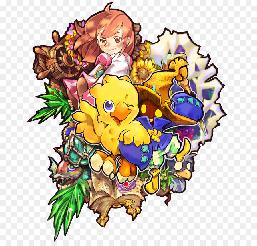 Chocobo，Fille PNG