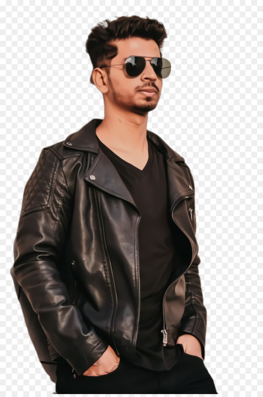 Veste En Cuir，Veste PNG