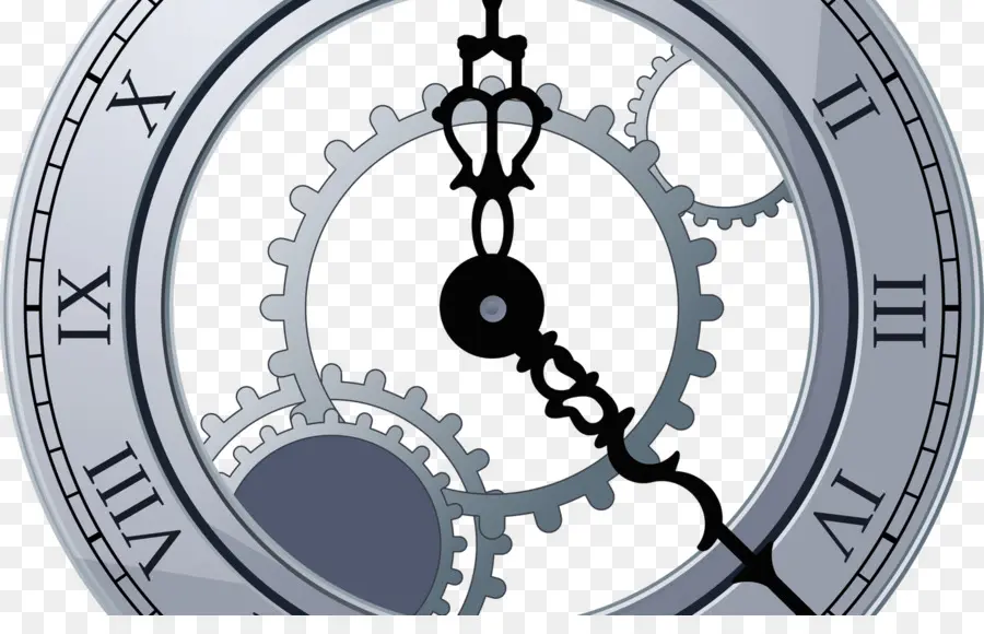 Horloge，Engrenages PNG