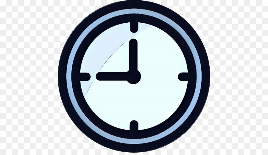 Horloge Bleue，Temps PNG