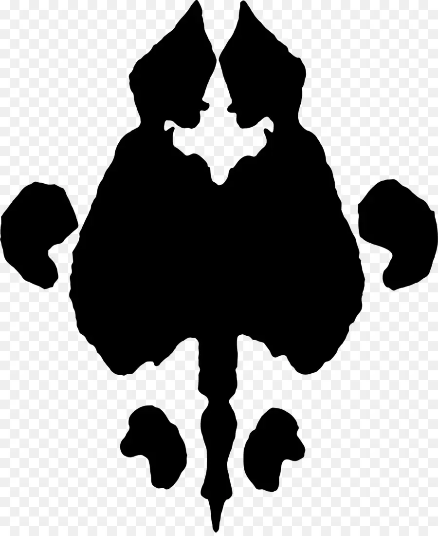 Test De Rorschach，Test De Buvardage D'encre PNG