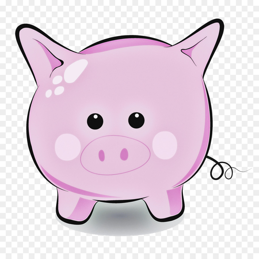 Illustration De Cochon Mignon，Animal PNG