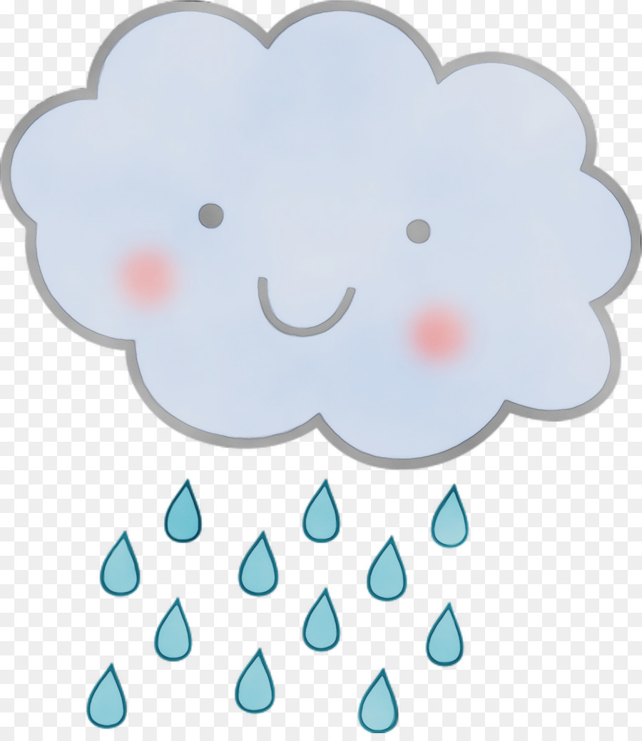 Nuage De Pluie，Parapluie PNG