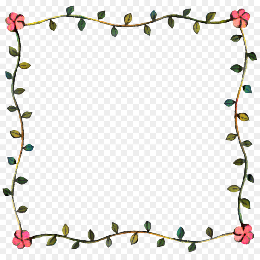 Cadre Floral，Fleurs PNG