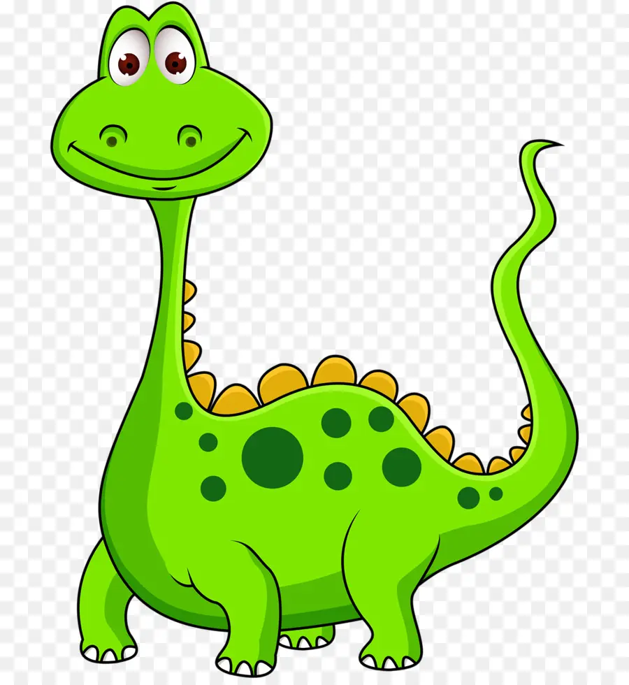 Dinosaure Vert，Dessin Animé PNG