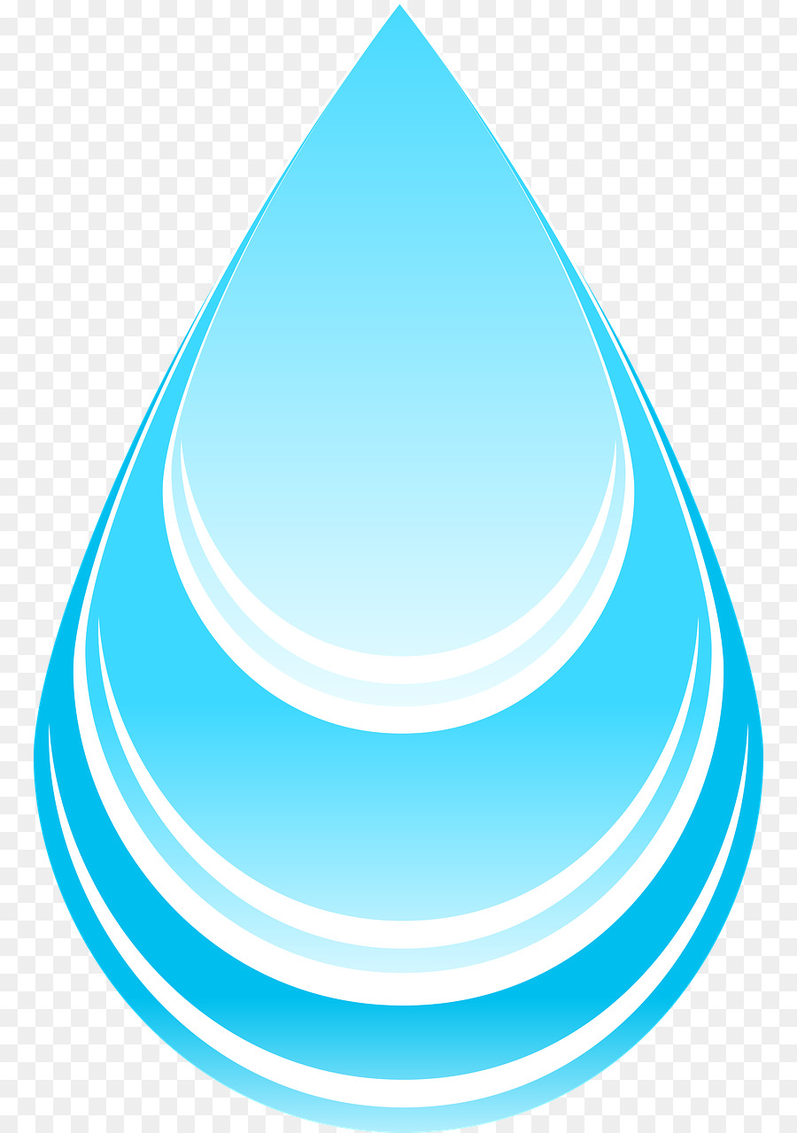 Goutte D'eau Bleue，Eau PNG