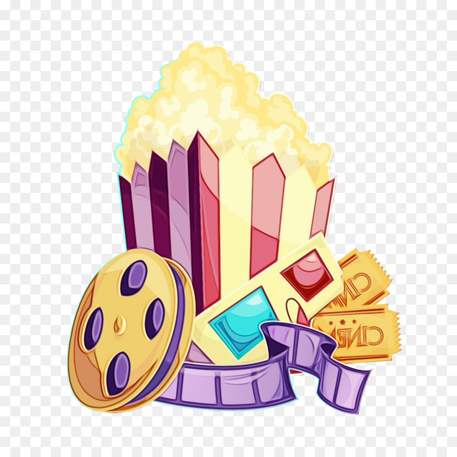 Popcorn，Film PNG