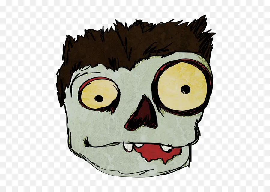 Visage De Zombie，Mort Vivant PNG