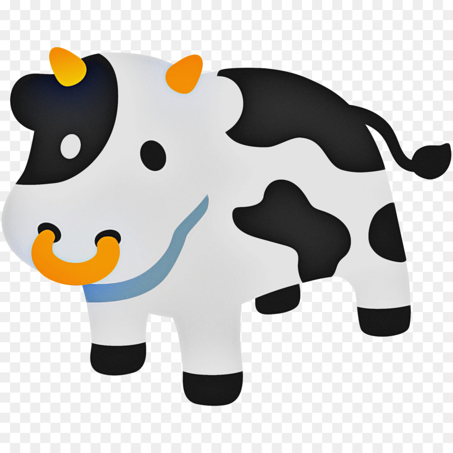 Visage De Vache De Dessin Animé，Animal PNG