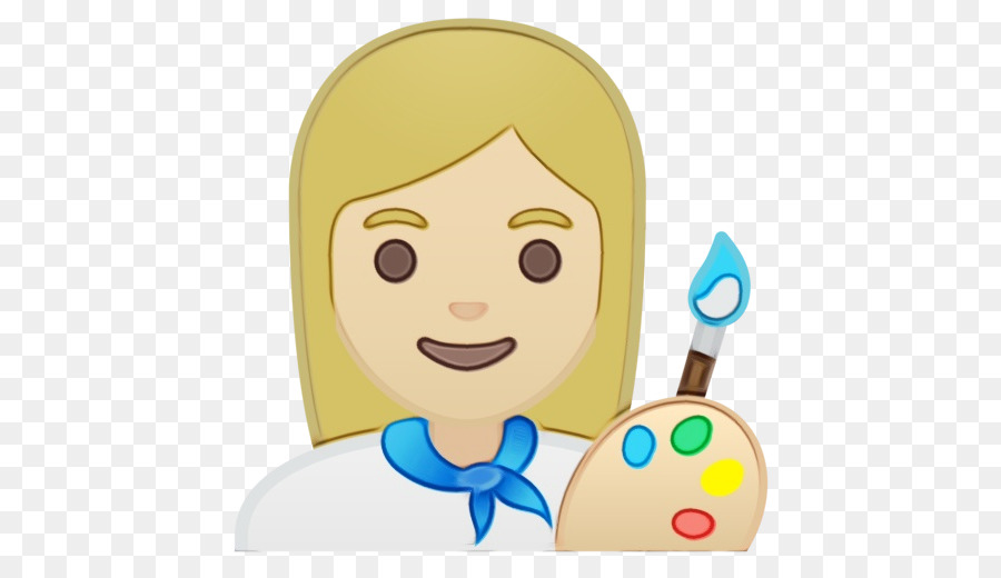 Emoji D'artiste，Peinture PNG