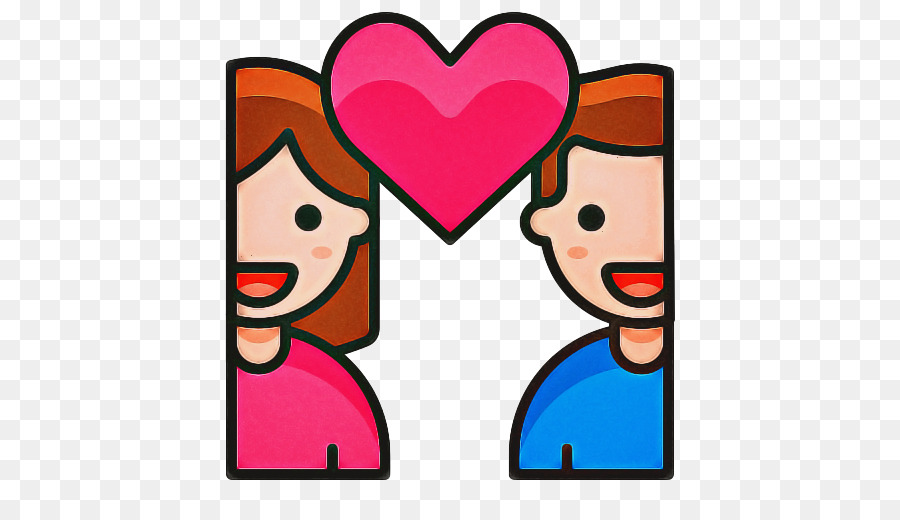 Emoji De Couple，Amour PNG